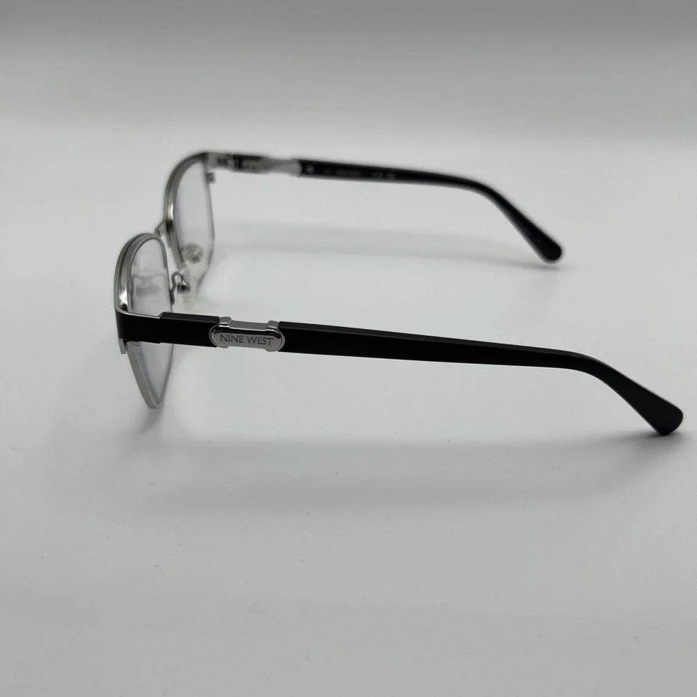 Nine West Nw8023 001 Purple Rectangle Eyeglasses Frames 57-16-140